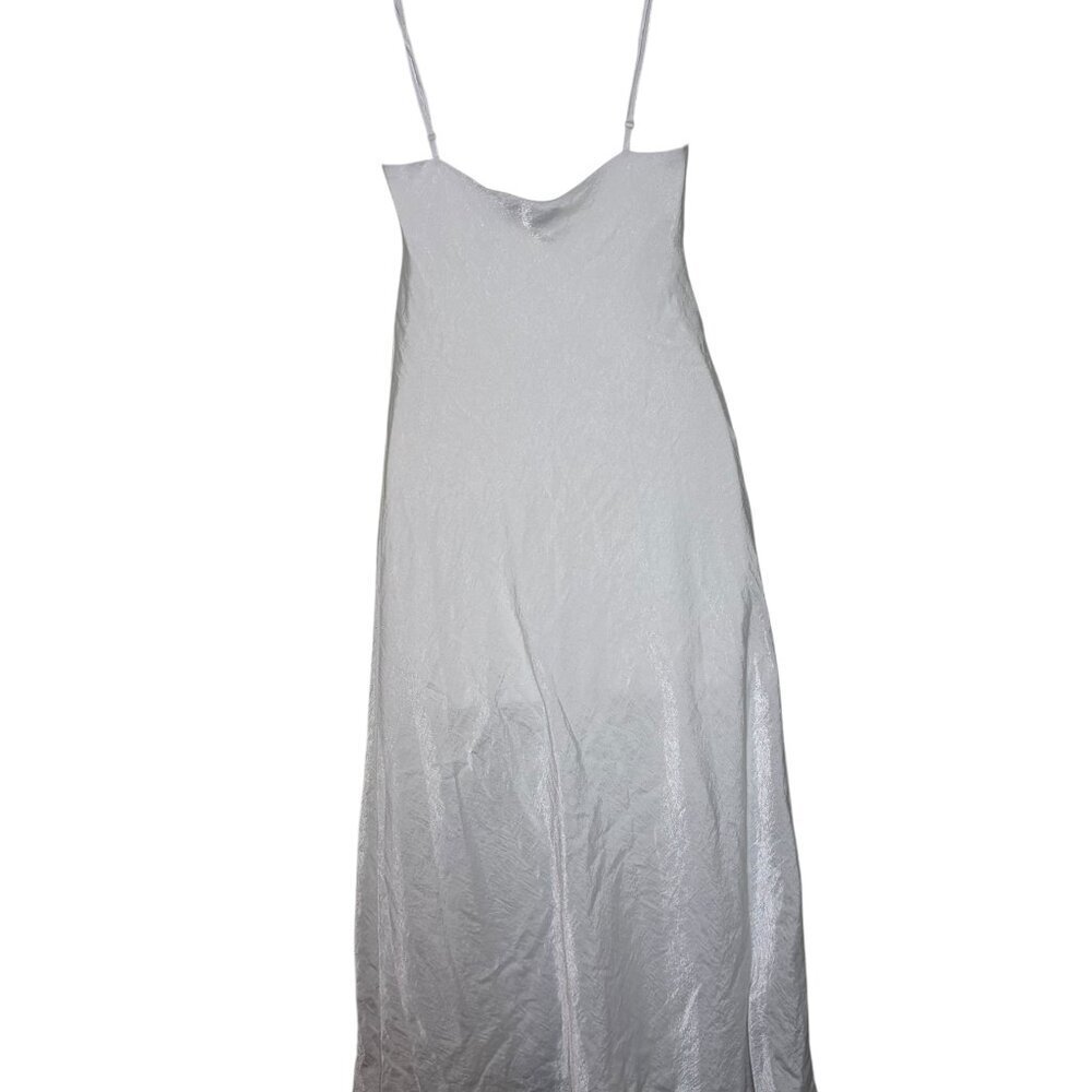 Resa White Cowl Neck Midi Dress XS - Picture 6 of 6